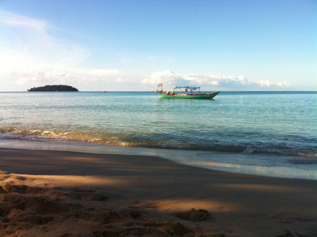 Boat, Otres Beach, Sihanoukville, Cambodia