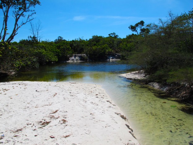 River, Saracen Bay, Koh Rong Samloem, Cambodia