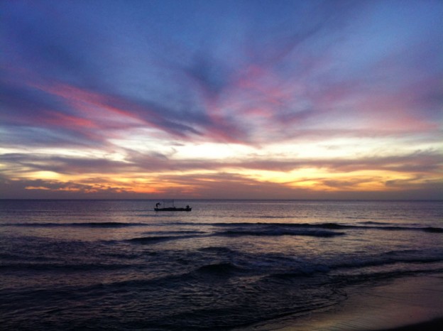 Sugar Beach sunset