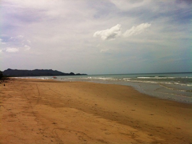 Sugar Beach near Sipalay, Philippines