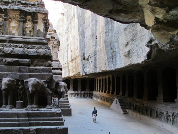 Ellora Kailasanatha Temple Interior