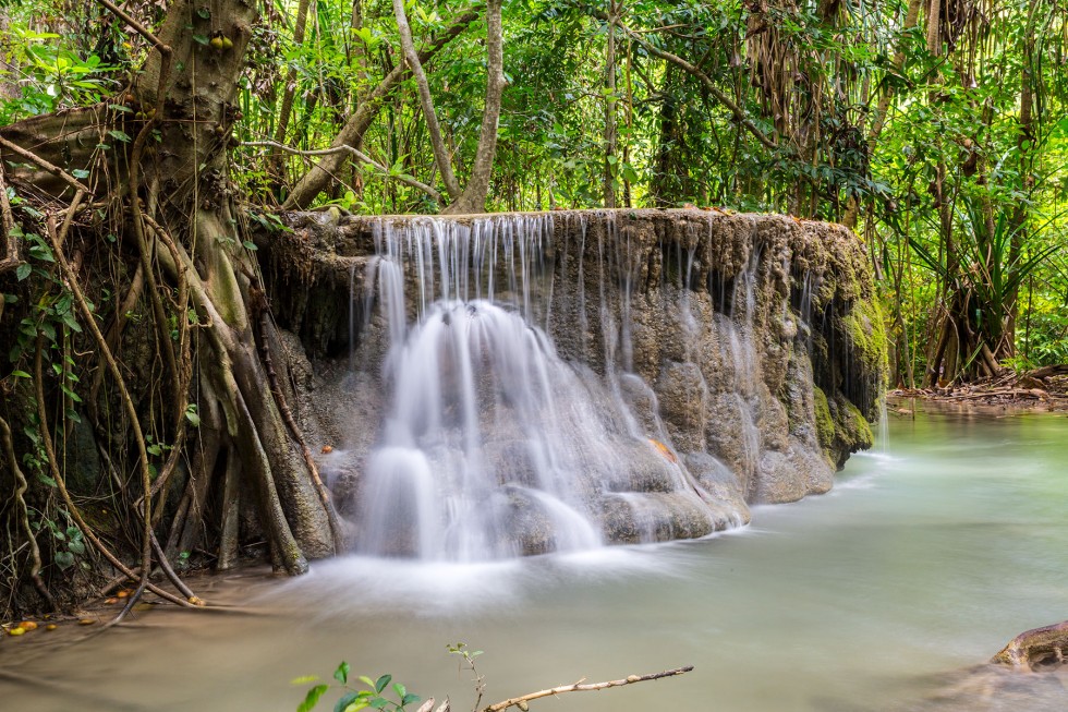 Erawan Falls, mid level