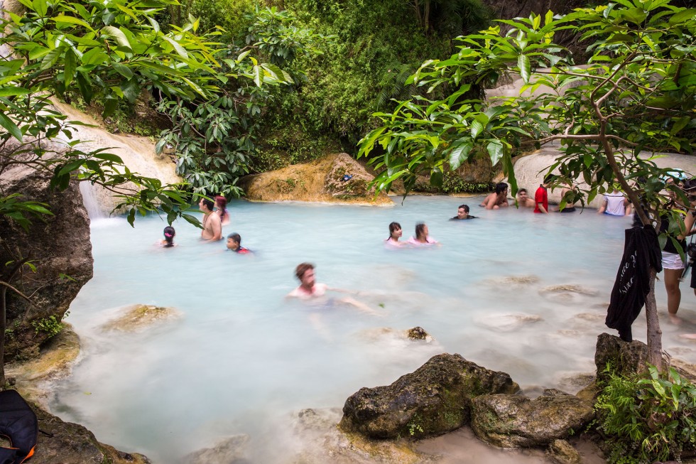 Erawan Falls, upper most level