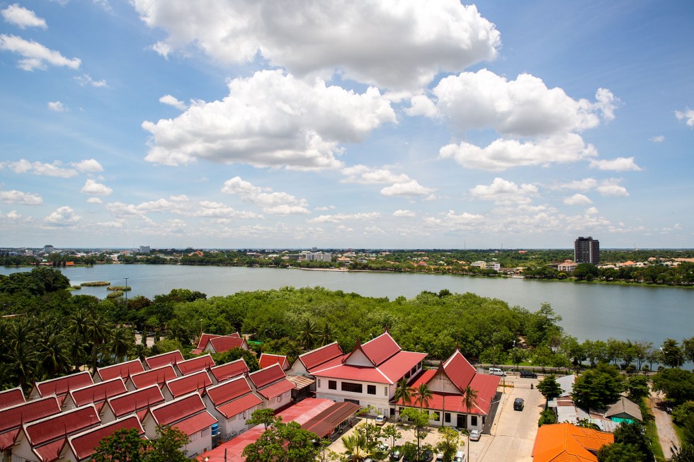 View from the top of Wat Nong Wang