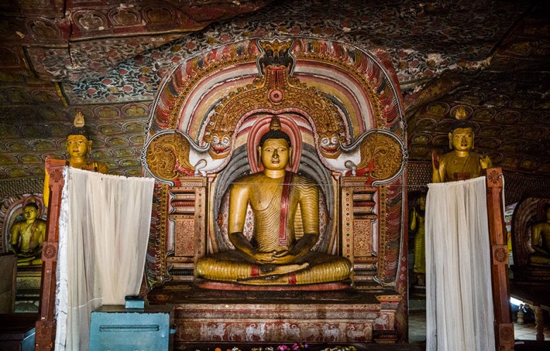 Buddha caves, Dambulla, Sri Lanka