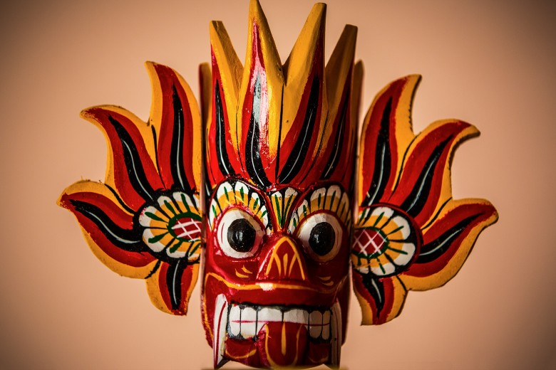 Gini Raksha (Fire Devil) mask