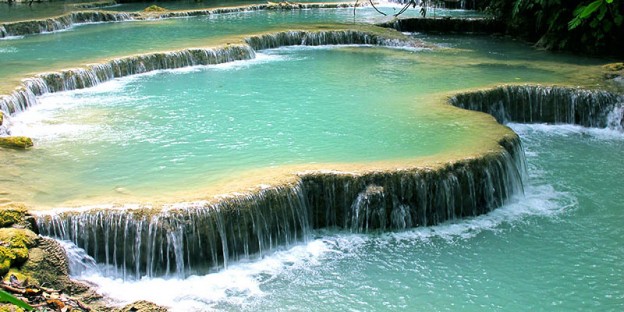 Kuang Si Falls, Luang Prabang, Laos